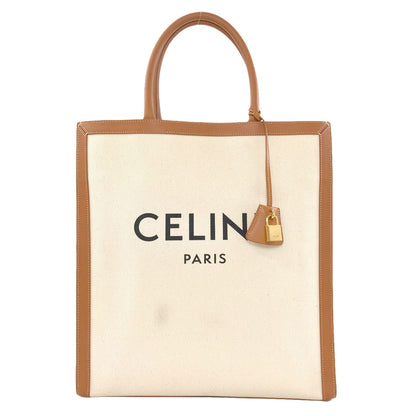 CELINE vertical cover large Tote Bag Canvas Ladies [Used]