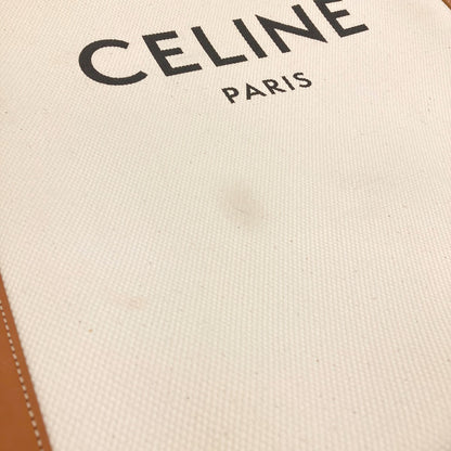 CELINE vertical cover large Tote Bag Canvas Ladies [Used]