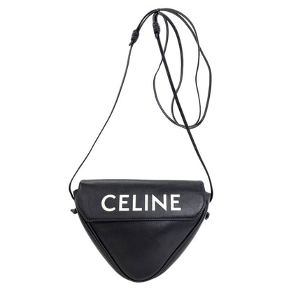 CELINE Triangle Shoulder Bag Calf Ladies [Used]