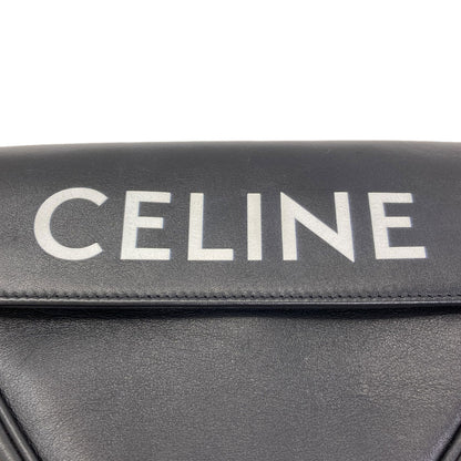 CELINE Triangle Shoulder Bag Calf Ladies [Used]