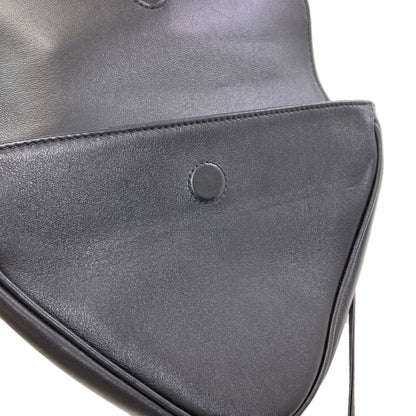 CELINE Triangle Shoulder Bag Calf Ladies [Used]