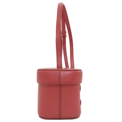 CELINE Small Box Cuile Shoulder Bag Calf Ladies [Used]