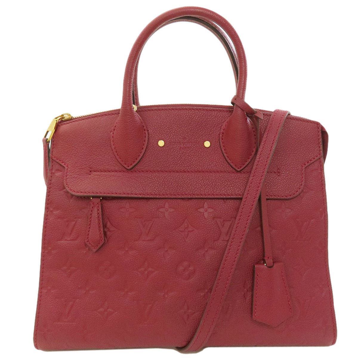 LOUIS VUITTON M43219 Ponneuf MM Handbag Empreinte Ladies [Used]