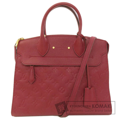 LOUIS VUITTON M43219 Ponneuf MM Handbag Empreinte Ladies [Used]