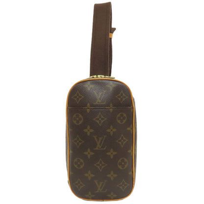 LOUIS VUITTON M51870 Pochette Gange body bag Monogram canvas Ladies [Used]