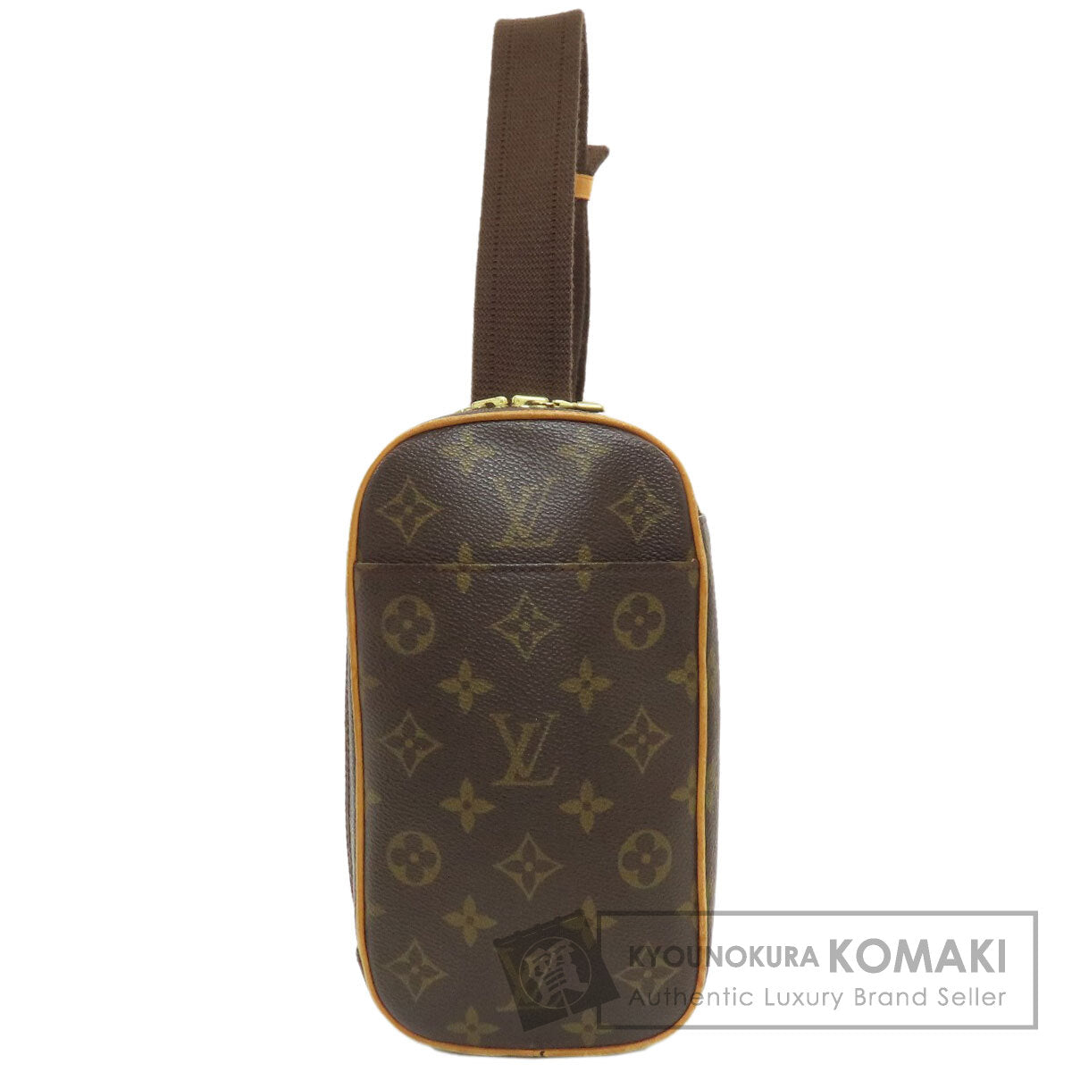 LOUIS VUITTON M51870 Pochette Gange body bag Monogram canvas Ladies [Used]