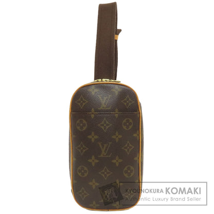 LOUIS VUITTON M51870 Pochette Gange body bag Monogram canvas Ladies [Used]