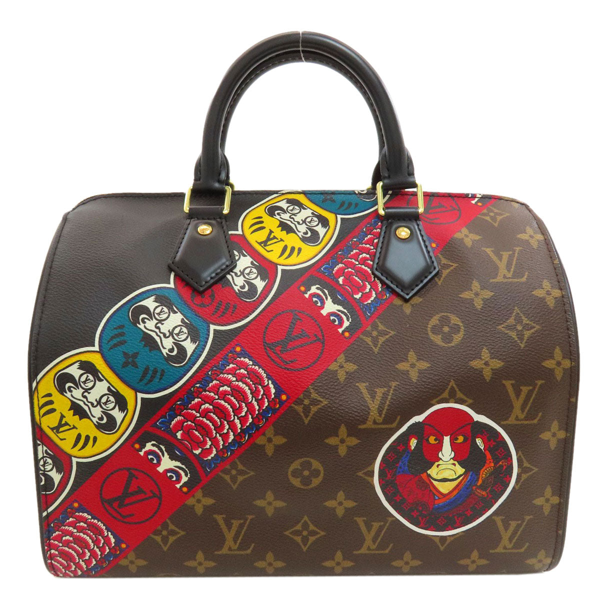 LOUIS VUITTON M43505 Speedy 30 Kansai Yamamoto Collaboration Kabuki Boston bag Monogram canvas Ladies [Used]