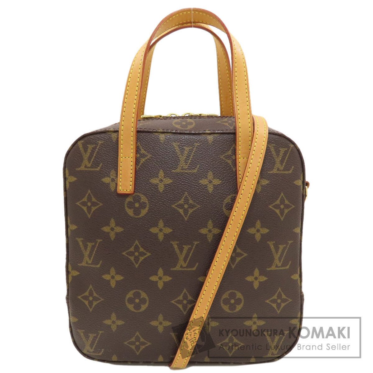 LOUIS VUITTON M47500 Spontini Handbag Monogram canvas Ladies [Used]