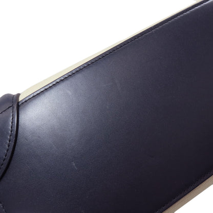CELINE Luggage Micro Tricolor Handbag Calf Ladies [Used]