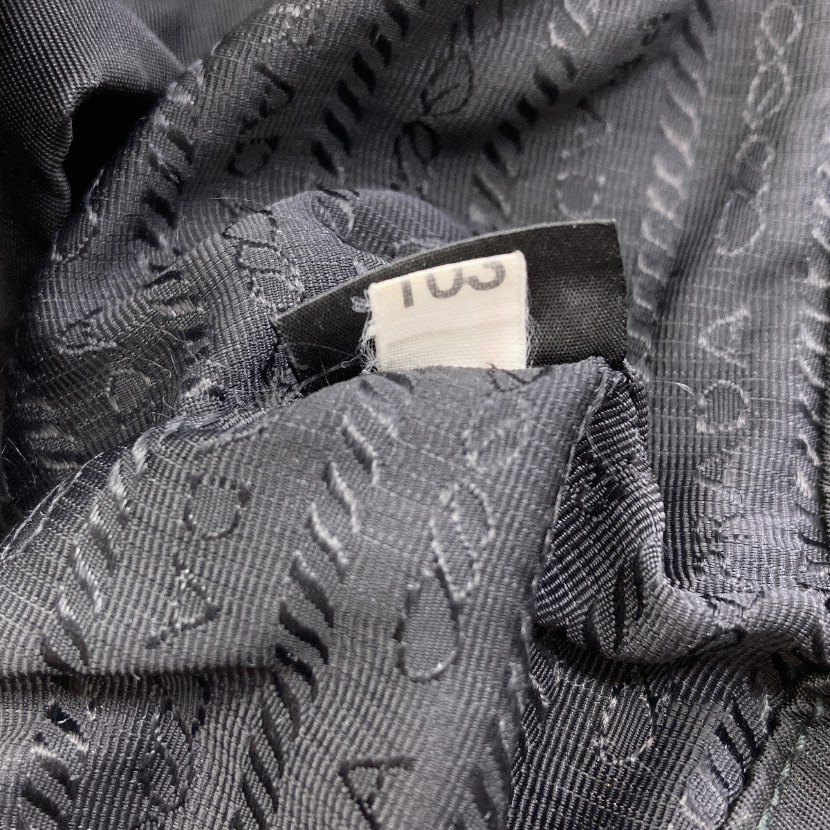 PRADA Badge Heart Lightning 2WAY Handbag Nylon Ladies [Used]