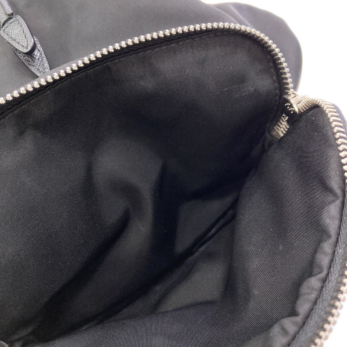 PRADA Badge Heart Lightning 2WAY Handbag Nylon Ladies [Used]