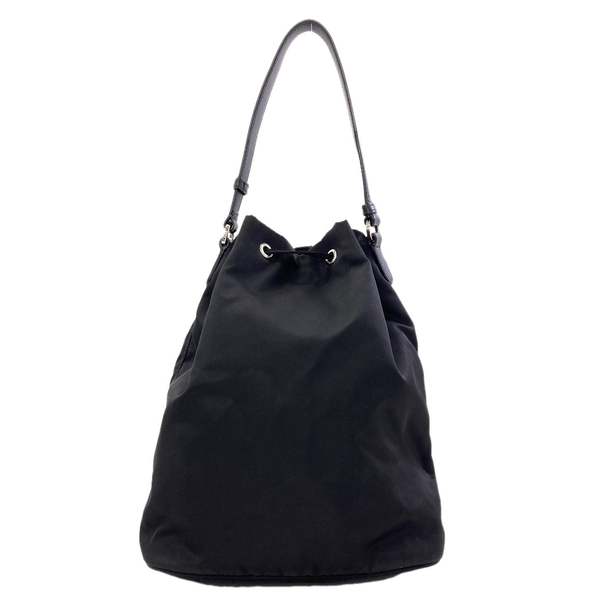 PRADA Badge Heart Lightning 2WAY Handbag Nylon Ladies [Used]