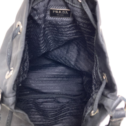 PRADA Badge Heart Lightning 2WAY Handbag Nylon Ladies [Used]