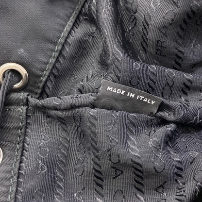 PRADA Badge Heart Lightning 2WAY Handbag Nylon Ladies [Used]