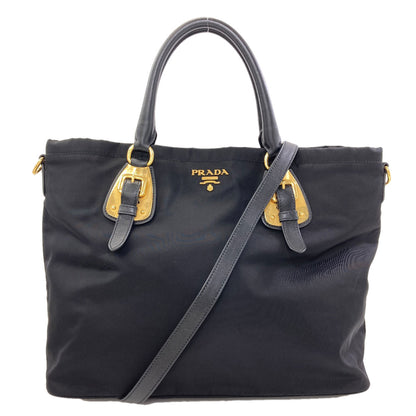 PRADA logo Handbag Nylon Ladies [Used]