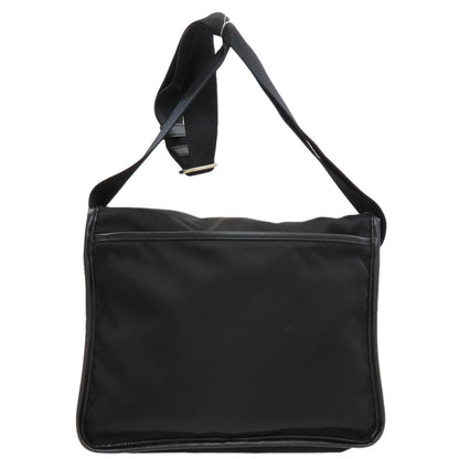 PRADA Long Shoulder Logo Hardware Shoulder Bag Nylon Ladies [Used]