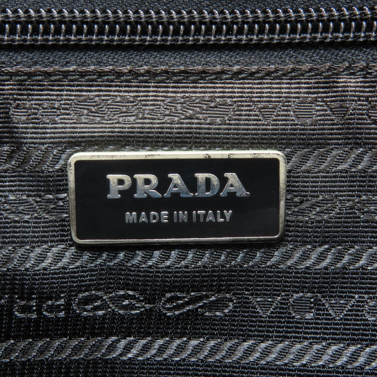 PRADA Long Shoulder Logo Hardware Shoulder Bag Nylon Ladies [Used]
