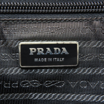 PRADA Long Shoulder Logo Hardware Shoulder Bag Nylon Ladies [Used]