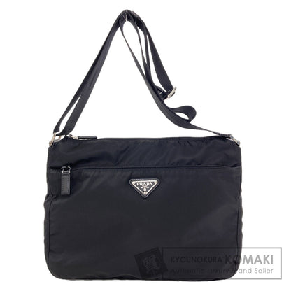 PRADA Long Shoulder Logo Hardware Shoulder Bag Nylon Ladies [Used]