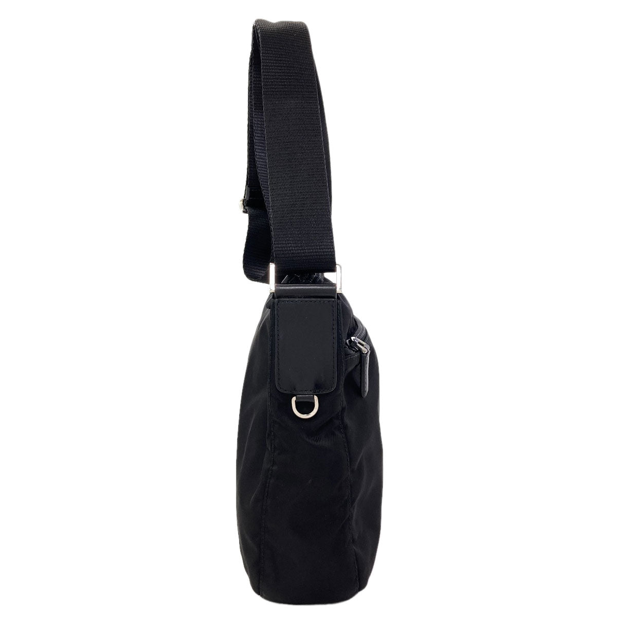 PRADA Long Shoulder Logo Hardware Shoulder Bag Nylon Ladies [Used]