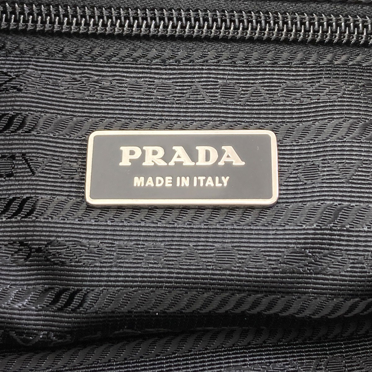 PRADA Long Shoulder Logo Hardware Shoulder Bag Nylon Ladies [Used]