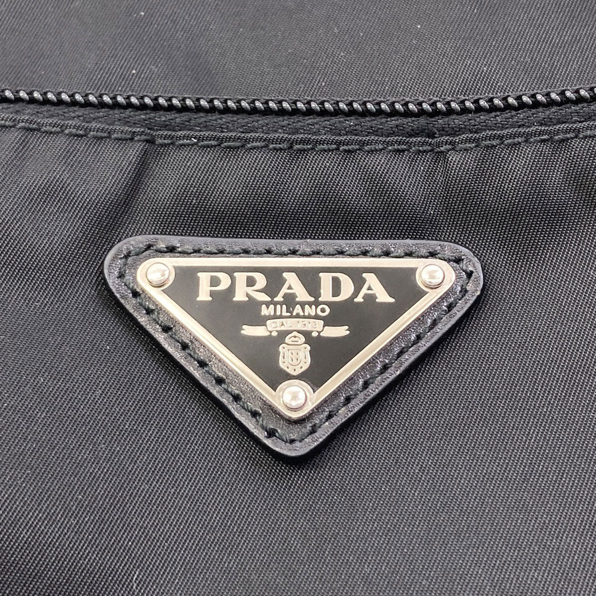 PRADA Long Shoulder Logo Hardware Shoulder Bag Nylon Ladies [Used]