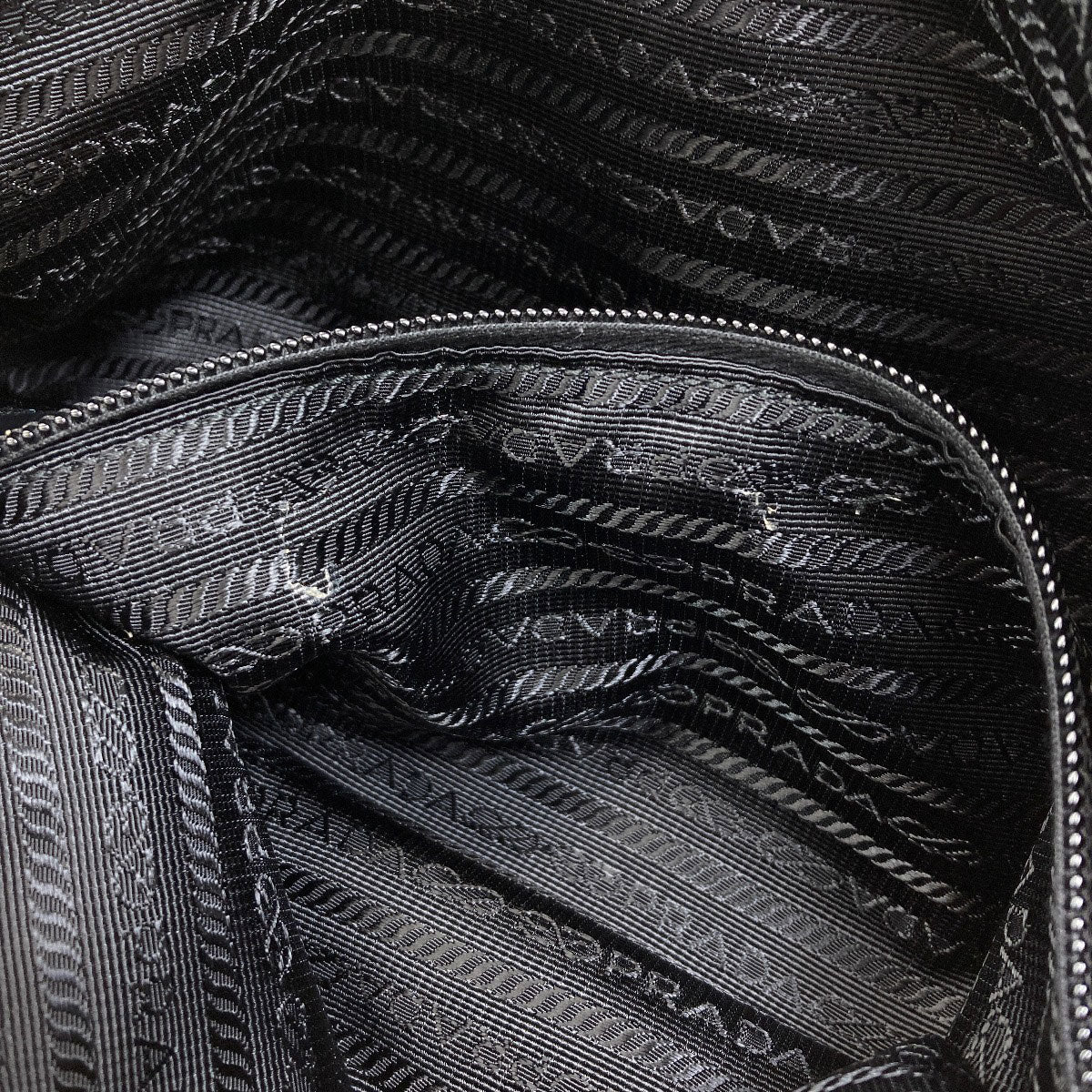 PRADA Long Shoulder Logo Hardware Shoulder Bag Nylon Ladies [Used]
