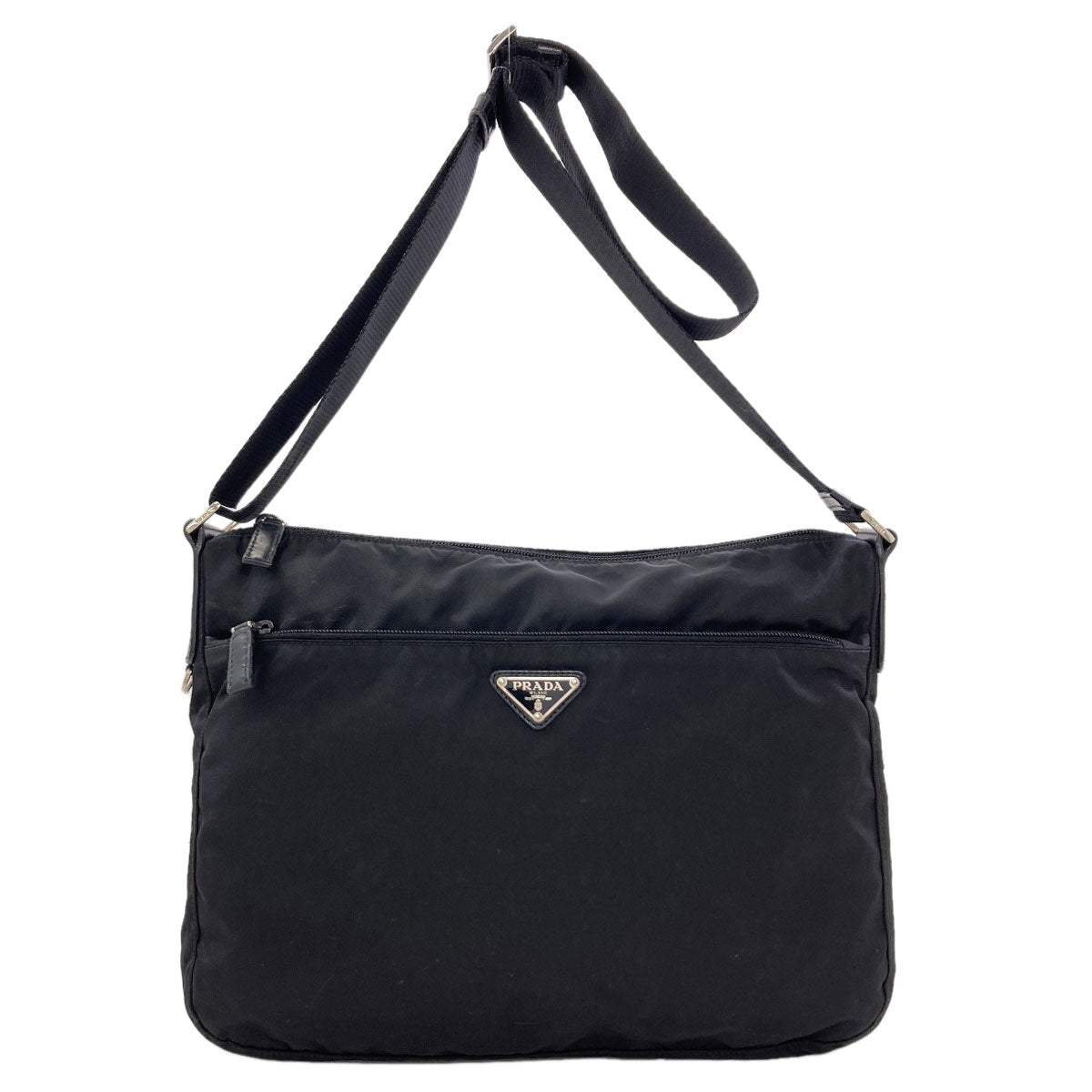 PRADA Logo Hardware Shoulder Bag Nylon Ladies [Used]
