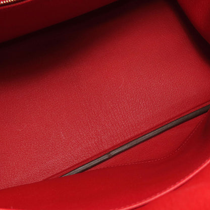 HERMES Birkin 35 Rouge Casaque GoldHardware Handbag Epsom Ladies [Used]