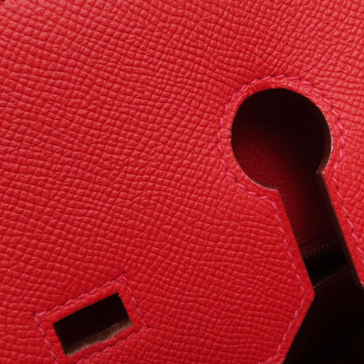 HERMES Birkin 35 Rouge Casaque GoldHardware Handbag Epsom Ladies [Used]