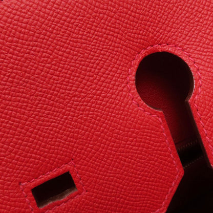 HERMES Birkin 35 Rouge Casaque GoldHardware Handbag Epsom Ladies [Used]