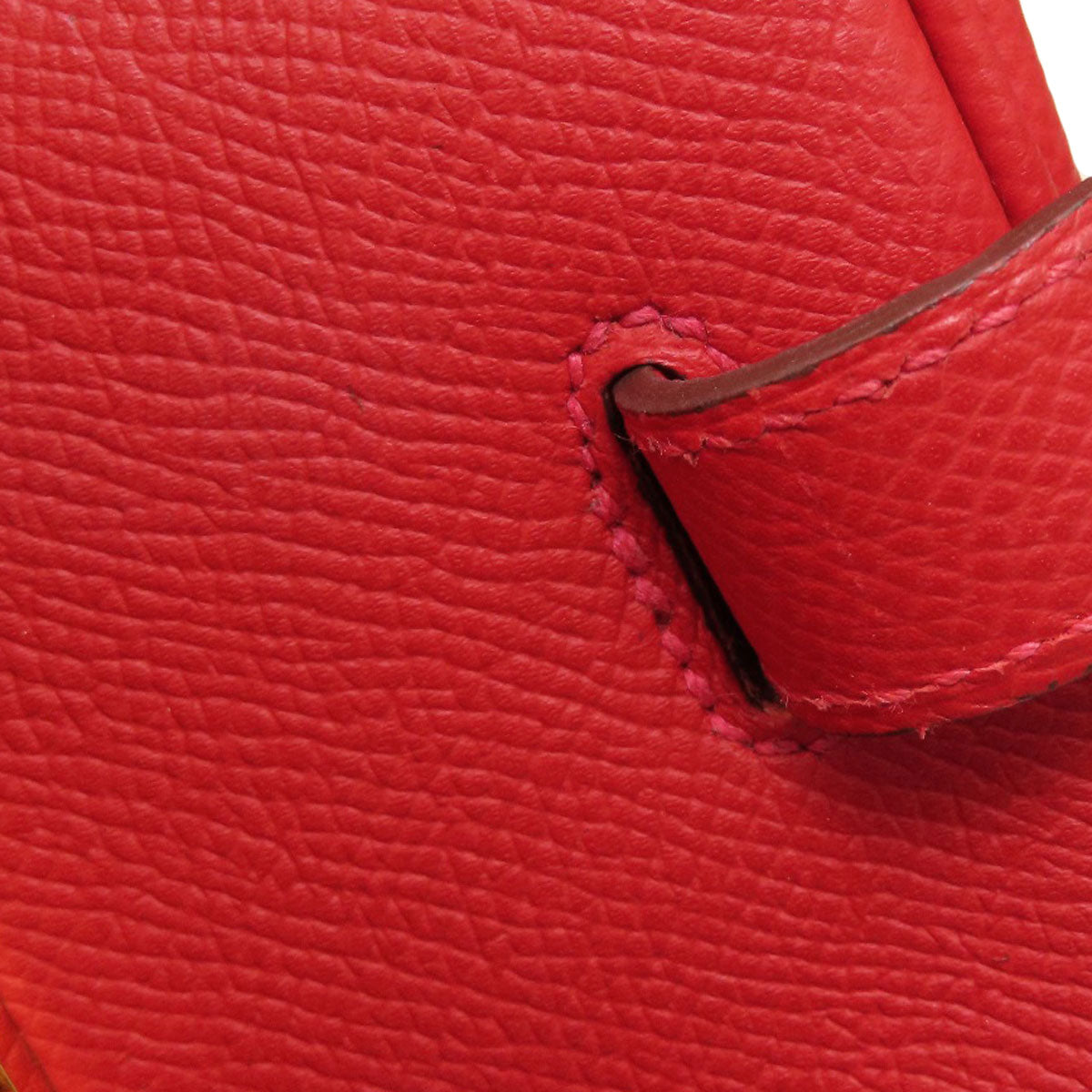 HERMES Birkin 35 Rouge Casaque GoldHardware Handbag Epsom Ladies [Used]