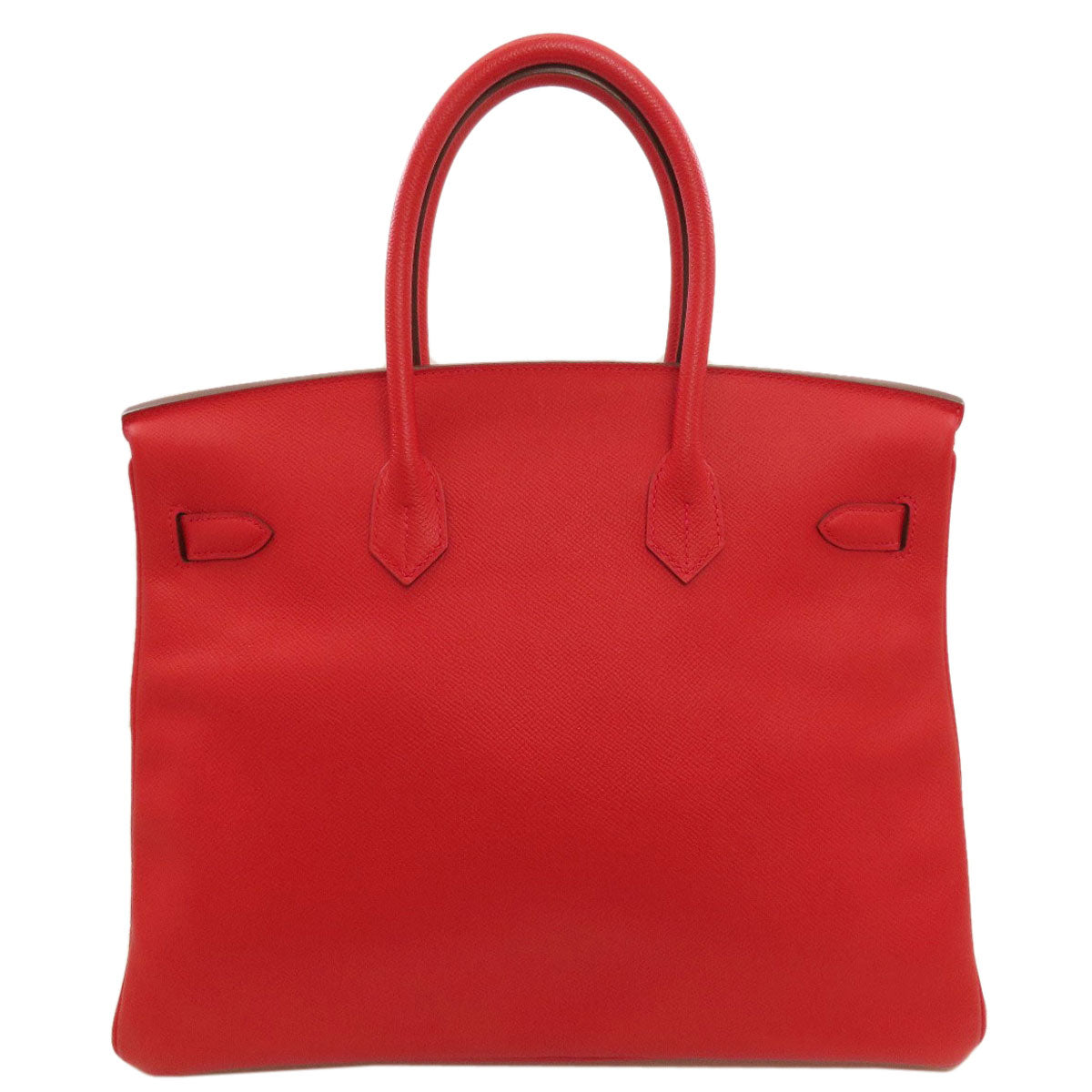HERMES Birkin 35 Rouge Casaque GoldHardware Handbag Epsom Ladies [Used]