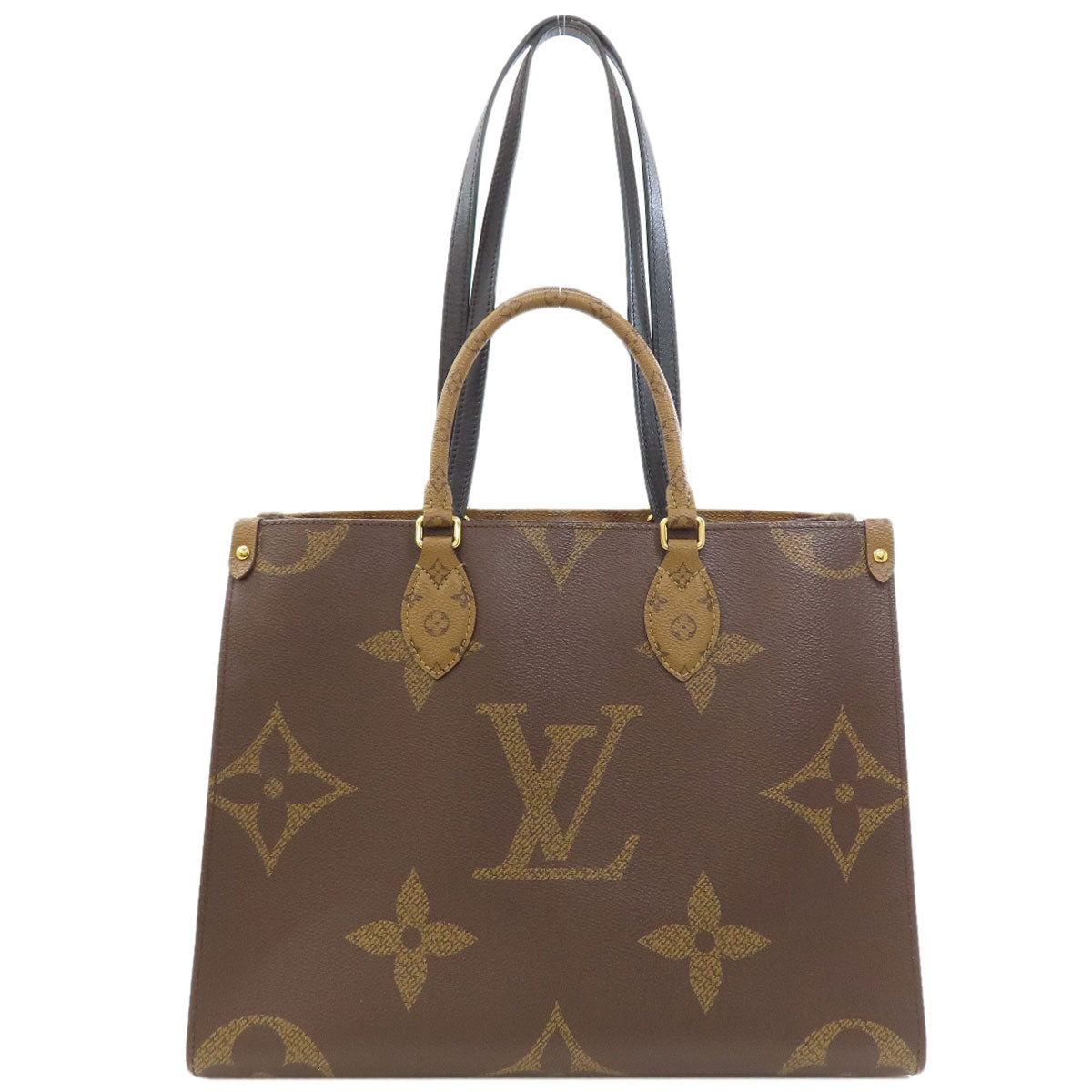 LOUIS VUITTON M45321 On the Go MM Tote Bag Monogram reverse Ladies [Used]