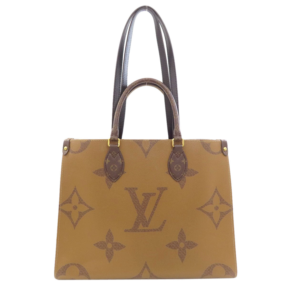 LOUIS VUITTON M45321 On the Go MM Tote Bag Monogram reverse Ladies [Used]