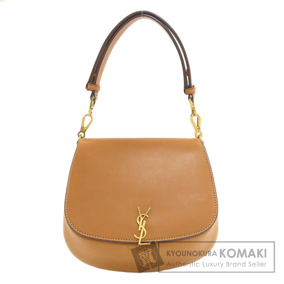 YVES SAINT LAURENT Voltaire Mini Top Handle Handbag Calf Ladies [Used]
