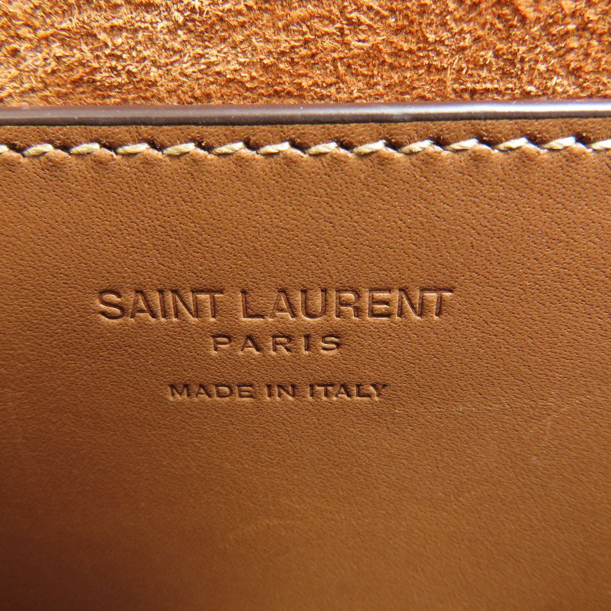 YVES SAINT LAURENT Voltaire Mini Top Handle Handbag Calf Ladies [Used]