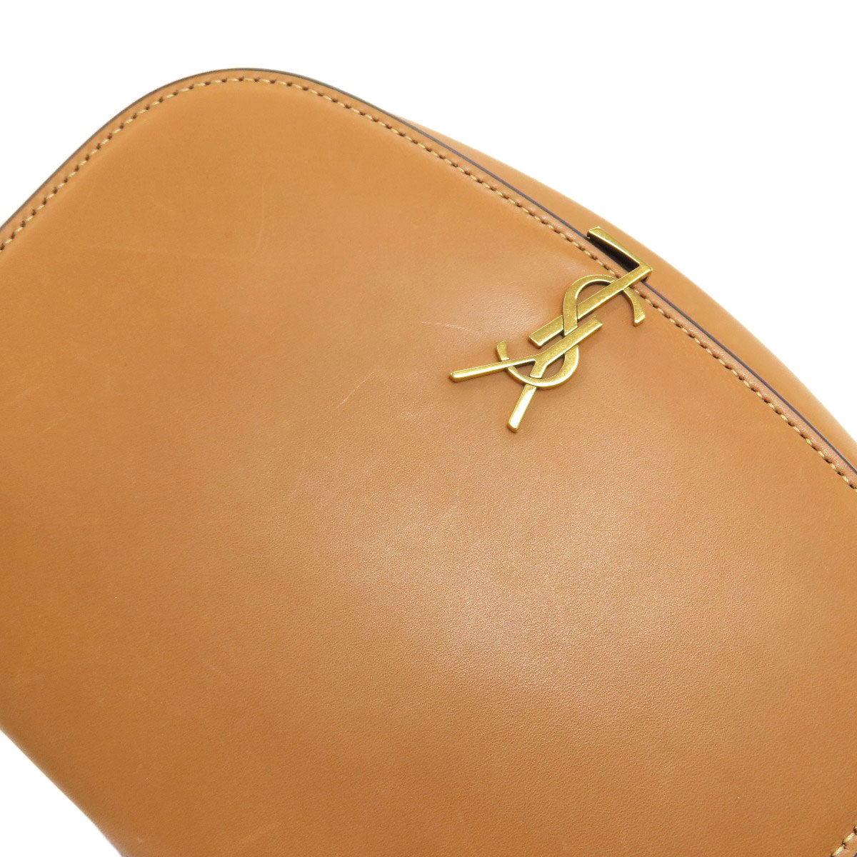 YVES SAINT LAURENT Voltaire Mini Top Handle Handbag Calf Ladies [Used]