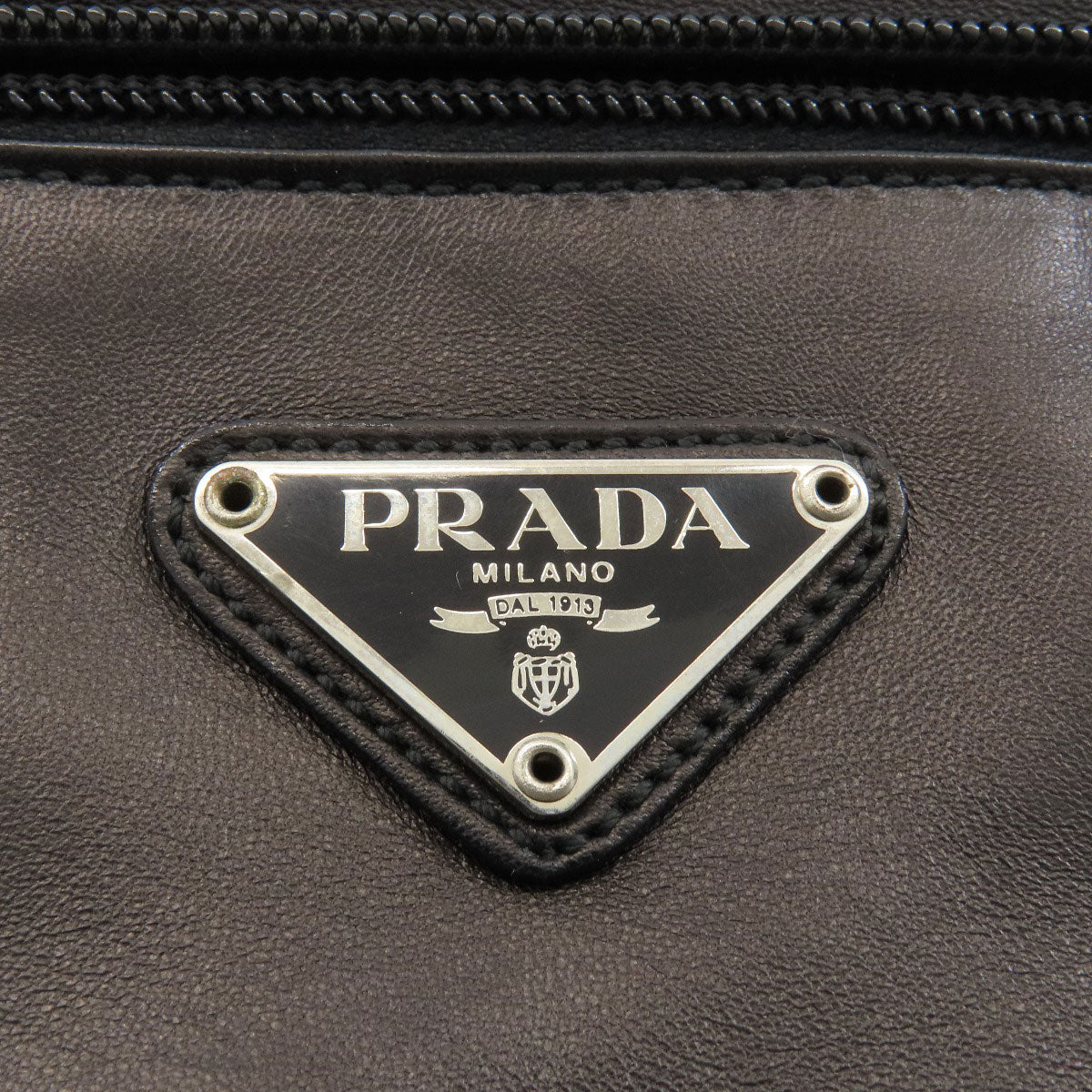 PRADA Logo Hardware business bag Calf mens [Used]