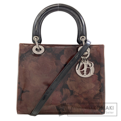 CHRISTIAN DIOR Lady Dior 2WAY Handbag Patent leather Ladies [Used]