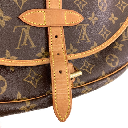 LOUIS VUITTON M42256 Saumur 30 Shoulder Bag Monogram canvas Ladies [Used]