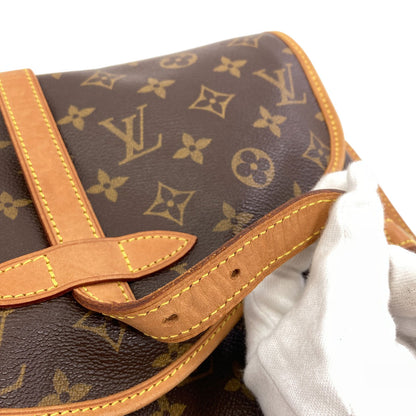LOUIS VUITTON M42256 Saumur 30 Shoulder Bag Monogram canvas Ladies [Used]
