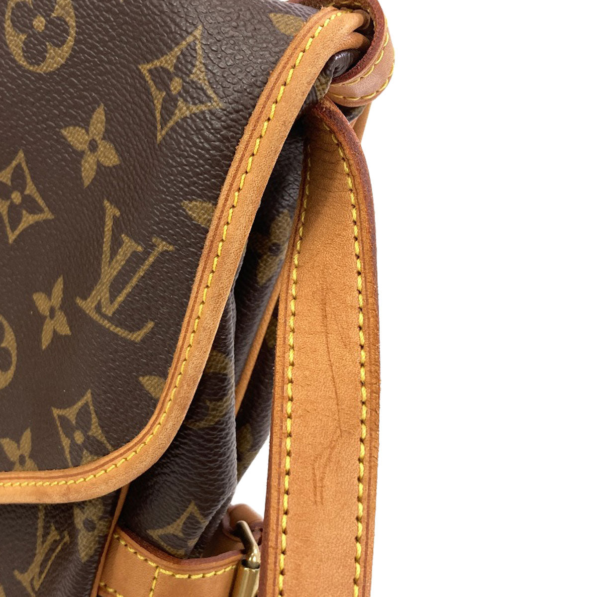 LOUIS VUITTON M42256 Saumur 30 Shoulder Bag Monogram canvas Ladies [Used]