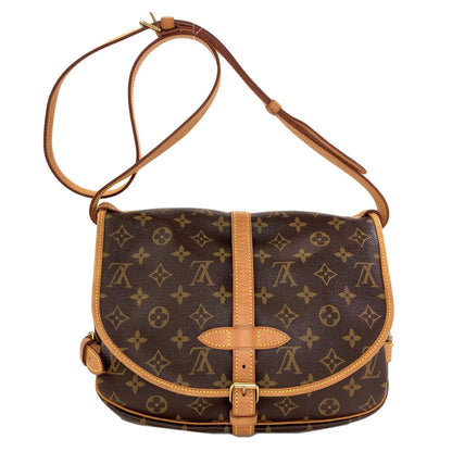 LOUIS VUITTON M42256 Saumur 30 Shoulder Bag Monogram canvas Ladies [Used]