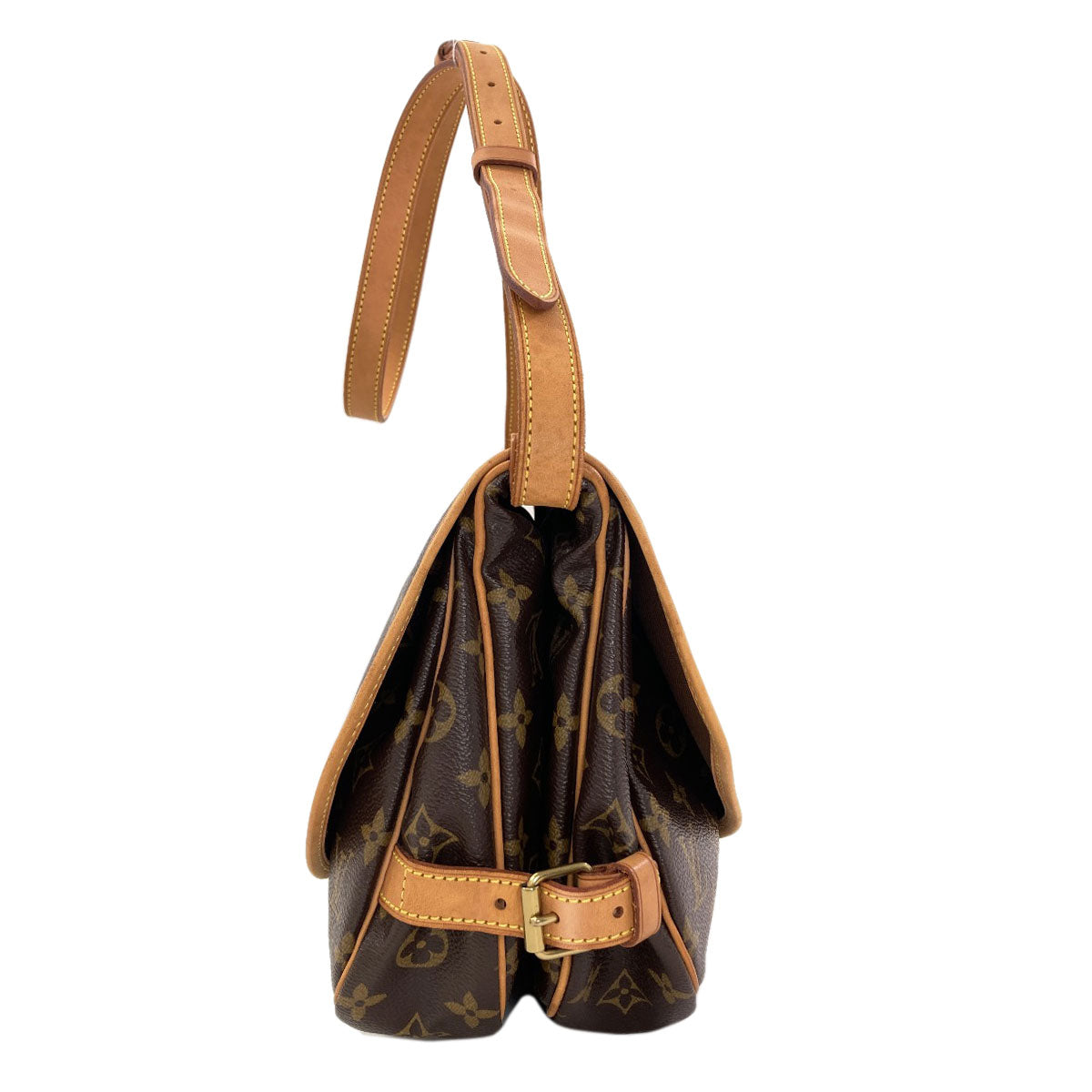 LOUIS VUITTON M42256 Saumur 30 Shoulder Bag Monogram canvas Ladies [Used]