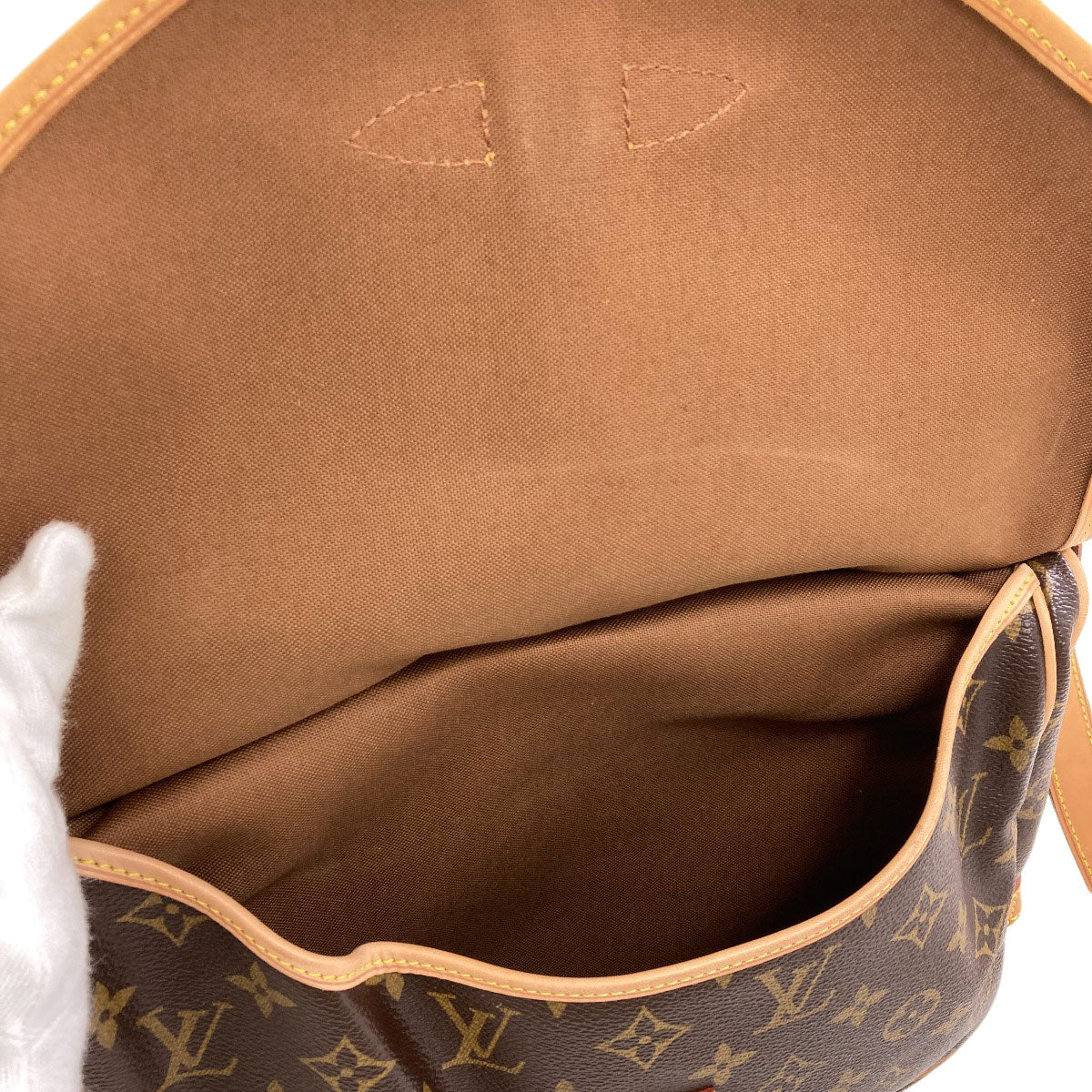 LOUIS VUITTON M42256 Saumur 30 Shoulder Bag Monogram canvas Ladies [Used]