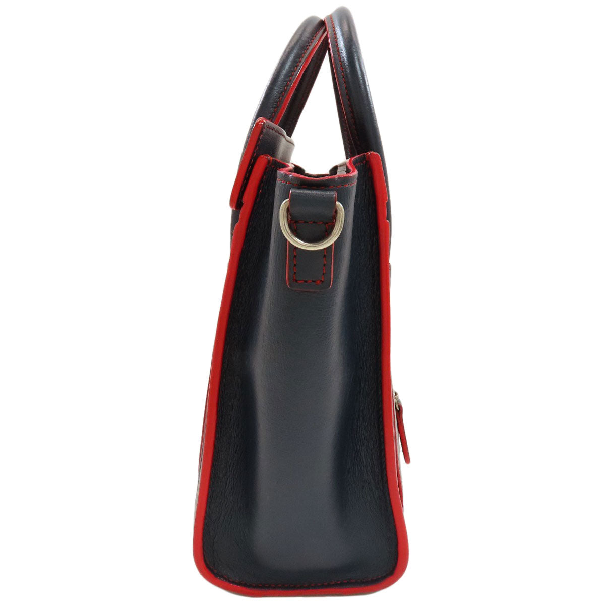 CELINE Luggage nano 2 WAY Handbag Calf Ladies [Used]