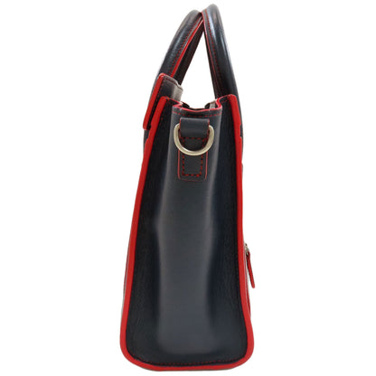 CELINE Luggage nano 2 WAY Handbag Calf Ladies [Used]