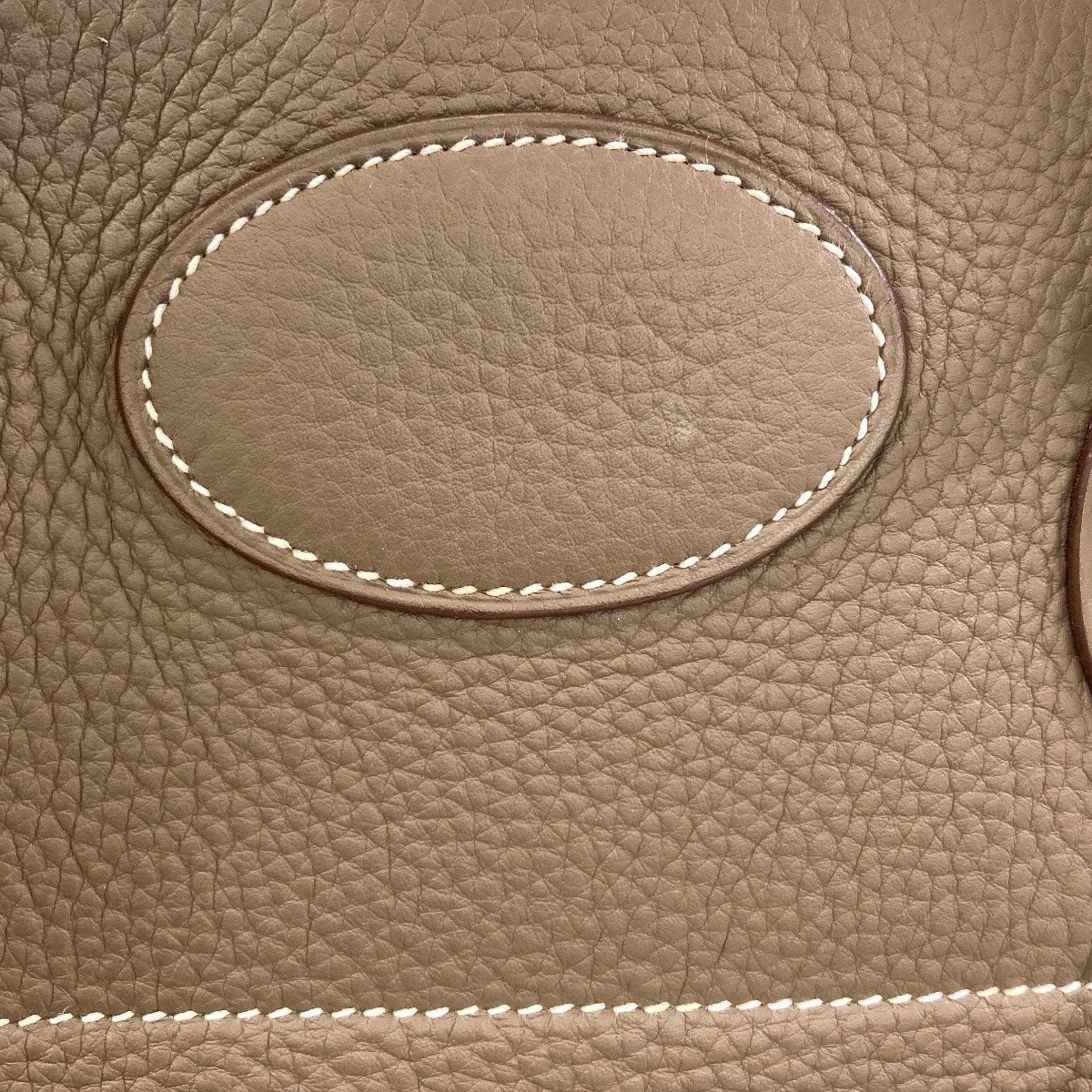 HERMES Bolide35 Etoupe SilverHardware Handbag Taurillon Clemence Ladies [Used]